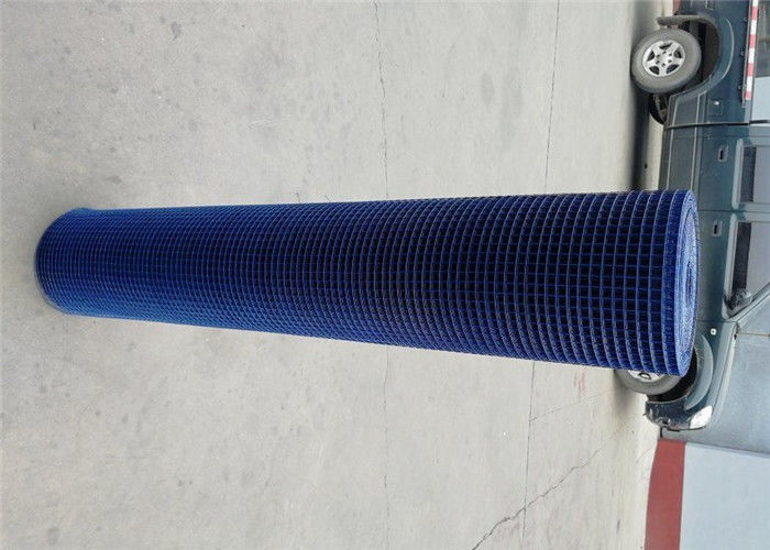Rete metallica saldata ricoperta 2 x 2 PVC Rolls anticorrosivo per il giardino decorativo